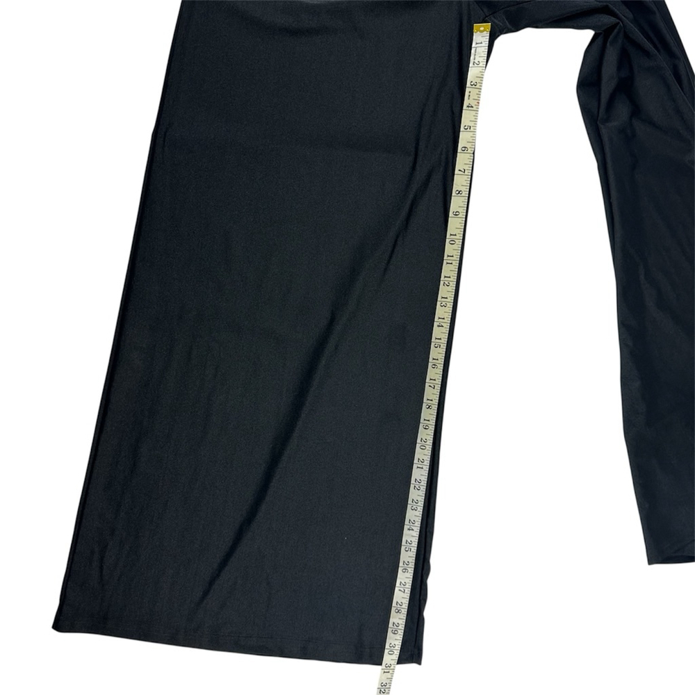 NWT Klassy Network Black V-Neck Wide Leg Jumpsuit Women’s Size Medium - Picture 6 of 10